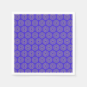 Blue cells napkin
