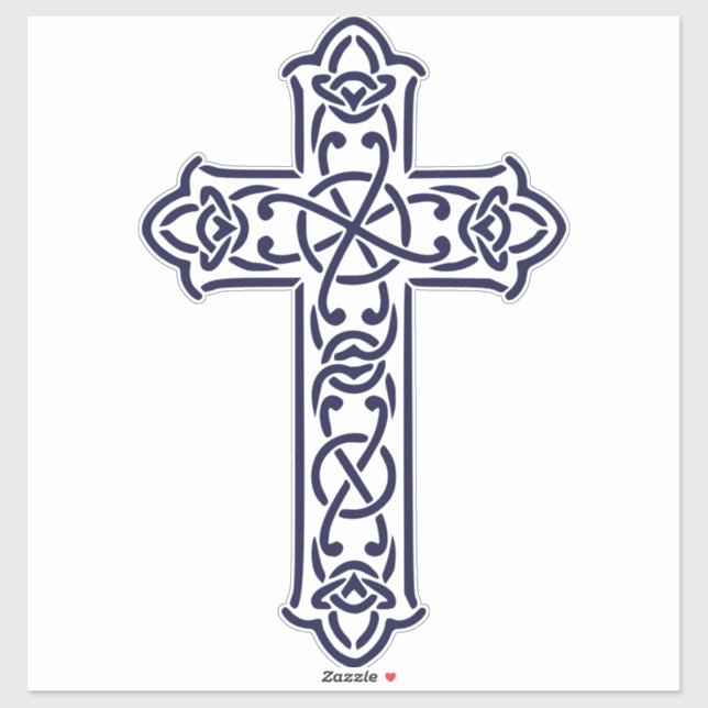 Blue Celtic High cross (Sheet)