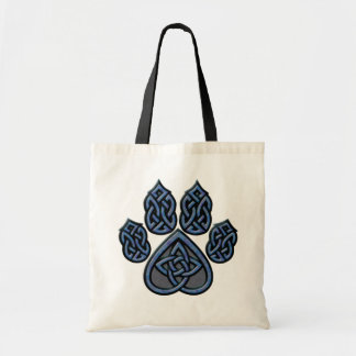 Blue Celtic Pawprint Bag