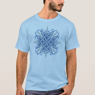 Blue Celtic "Weave" T-Shirt
