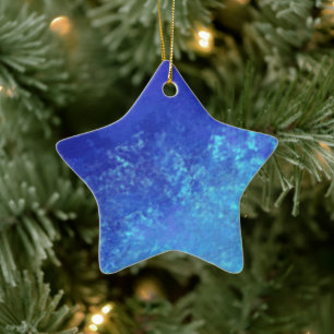 Blue Ceramic Decoration