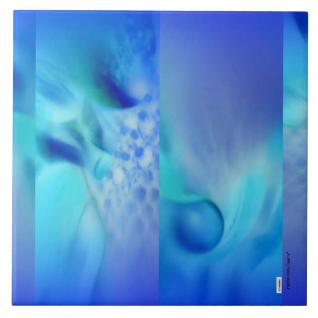 Blue Ceramic Tile (Front)