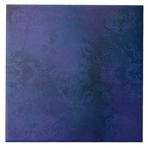 blue ceramic tile