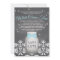 Blue Chalkboard Firefly Mason Jar Baby Shower