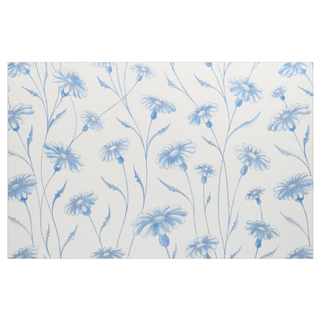 Blue Chamomile Fabric (Fat Quarter)