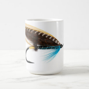 Blue Charm Salmon Fly Mug