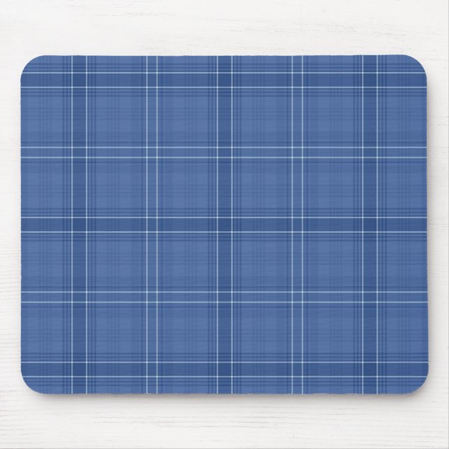 Blue Check Mousepad (Front)