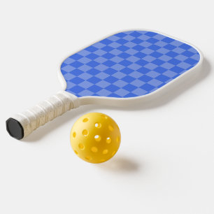 Blue Check Pickleball Paddle