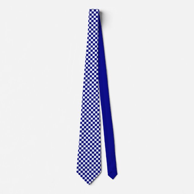 Blue Check Tie (Front)