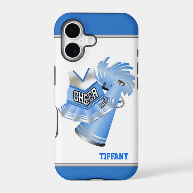 Blue Cheerleader Custom iPhone 7 Plus Case (Back)