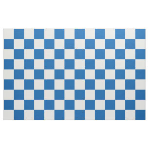Blue Chequered Fabric