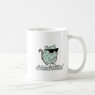 Blue Chinchillin Chinchilla Coffee Mug