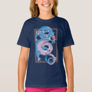 Blue Chinese Dragon T-Shirt