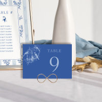 Blue Chinoiserie Birdcage Wedding