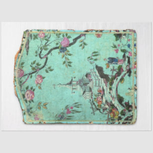 Blue Chinoiserie decoupage paper