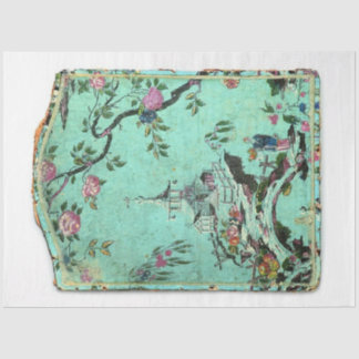Blue Chinoiserie decoupage paper