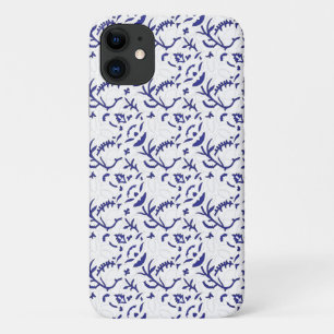 Blue Chinoiserie Floral Phone Case
