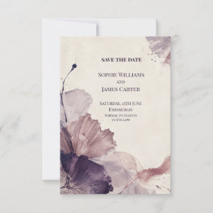 Blue Chinoiserie Garden Wedding Save the Date