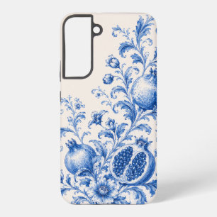 Blue Chinoiserie Pomegranate Phone Case