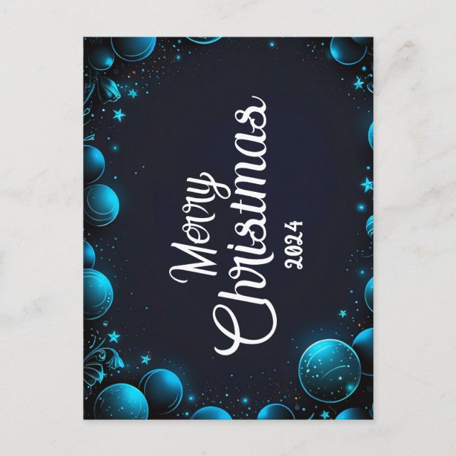 Blue Christmas - Annual Holiday Cards (Front)