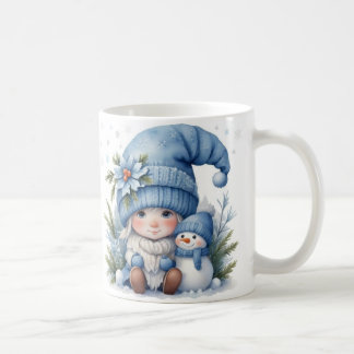 Blue Christmas - Little Elf Coffee Mug