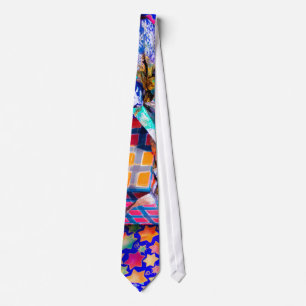 Blue Christmas Tie