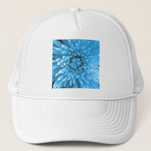 Blue Chrysanthemum Trucker Hat