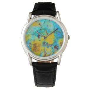 Blue Chrysocolla Jasper Watch