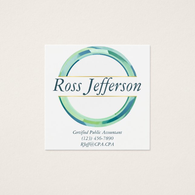 Blue Circle Logo (Front)