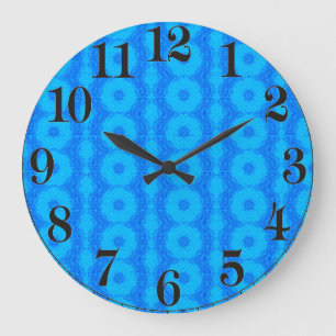 Blue Circle Material Design for Acrylic Wall Clock