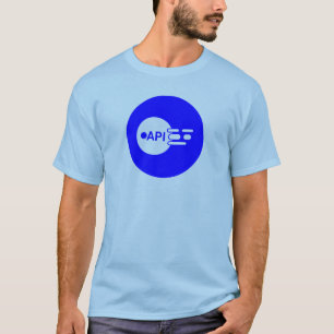 Blue Circular API Integration Icon T-Shirt
