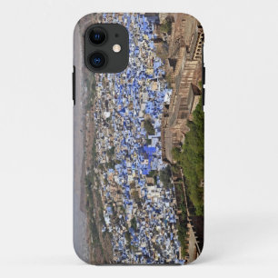 Blue City viewed from Mehrangarh Fort / Jodhpur, iPhone 11 Case