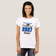 Blue Class of 2027 High School Senior Women's
