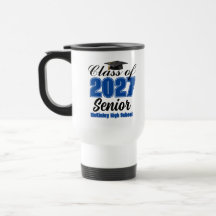 Blue Class of 2027 Senior Custom High School