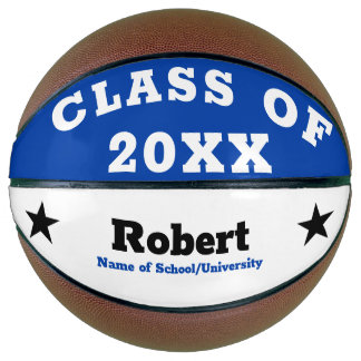 Blue Class of Graduation Basketball