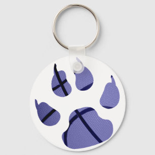 Blue Claw Key Ring