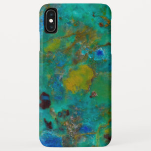 Blue Cliff Chrysocolla iPhone XS Max Case