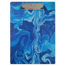 Blue Clipboard, design by artist J. Mummey