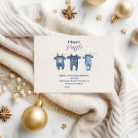 Blue Clothesline Diapper Raffle