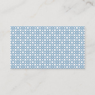 BLUE CLOVER PATTERN Business Card
