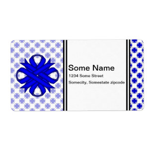 Blue Clover Ribbon by Kenneth Yoncich