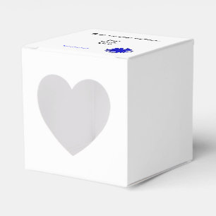 Blue Clover Ribbon Template by Kenneth Yoncich Favour Box