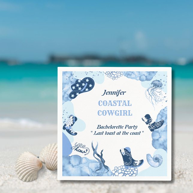 blue coastal cowgirl napkin (Creator Uploaded)
