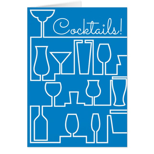 Blue cocktail party (Front)