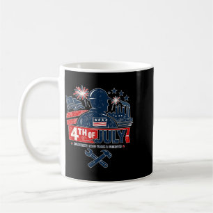 Blue Collar 4th Of July Aamerican Worker Patriotic Coffee Mug