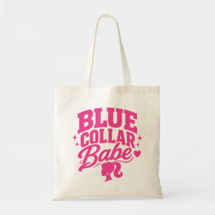 Blue Collar Babe Barbie Tote Bag