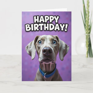 Blue Collar Birthday Card