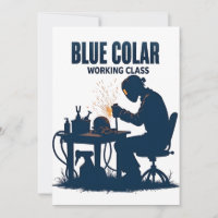 Blue Collar Working Class Welding Pride