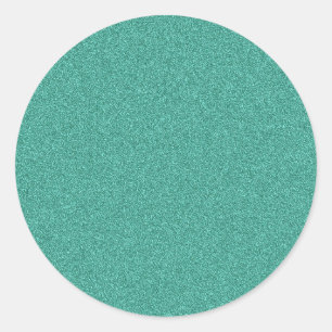 Blue Colour Blank Custom Trendy Elegant Template Classic Round Sticker