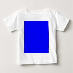 Blue Colour Customised Designer Baby T-Shirt
